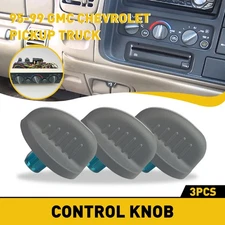 For 95-99 CHEVY PICKUP GMC TRUCK TAHOE SUBURBAN CLIMATE HEATER CONTROL KNOBS US