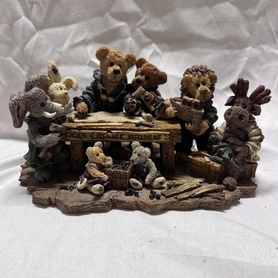 Vintage Boyds Bears & Friends 1996 Limited Edition Noah And Co..Ark Builders