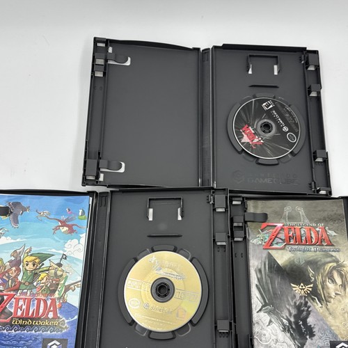 5 Legend Of Zelda GameCube Quattro Spade Ocarina Twilight Wind Walker da Collezione - Foto 7 di 14