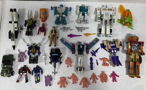 New ListingVintage Action Figure Lot 1980s Transformers, Gi Joe, Muscle Men
