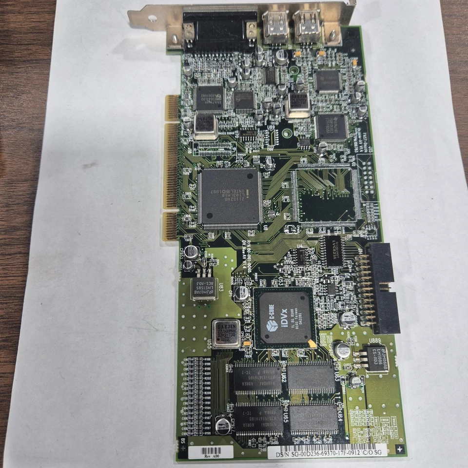DELL Fast-Dazzle PCI VGA Firewire Dv.now-AV V1.4 Video Card 08H352 - Image 4 of 4