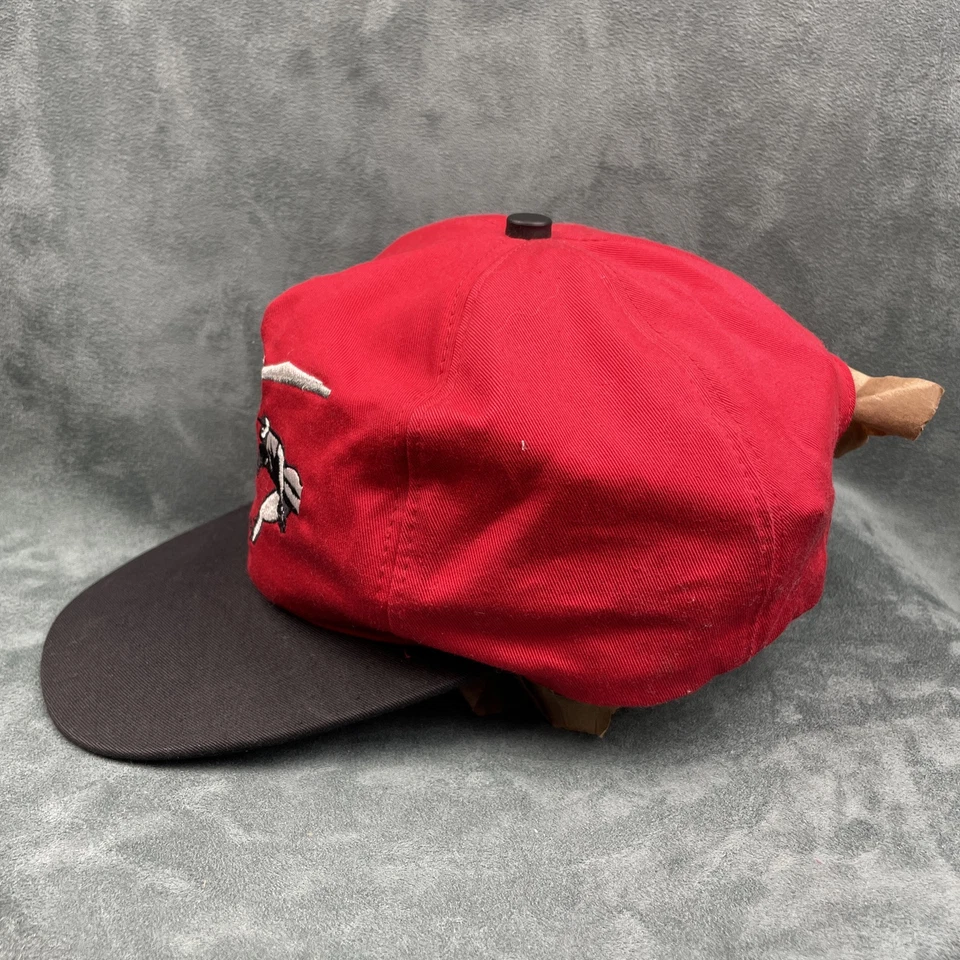 Vintage Coca Cola Baseball Cap Hat Red/ Black Lid Snap Back Embroidered Rare EUC - Image 3 of 4