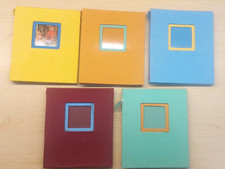Colorful 5-Pack 4x6 Photo Albums with Acid-Free Pages for Long-Lasting Memories