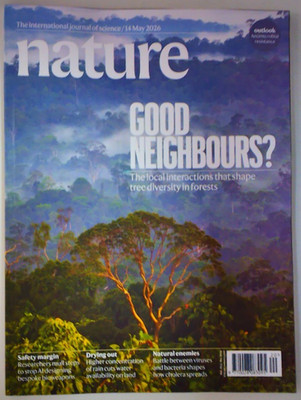 Nature magazine International Journal of Science 14 May 26 Forest Tree diversity