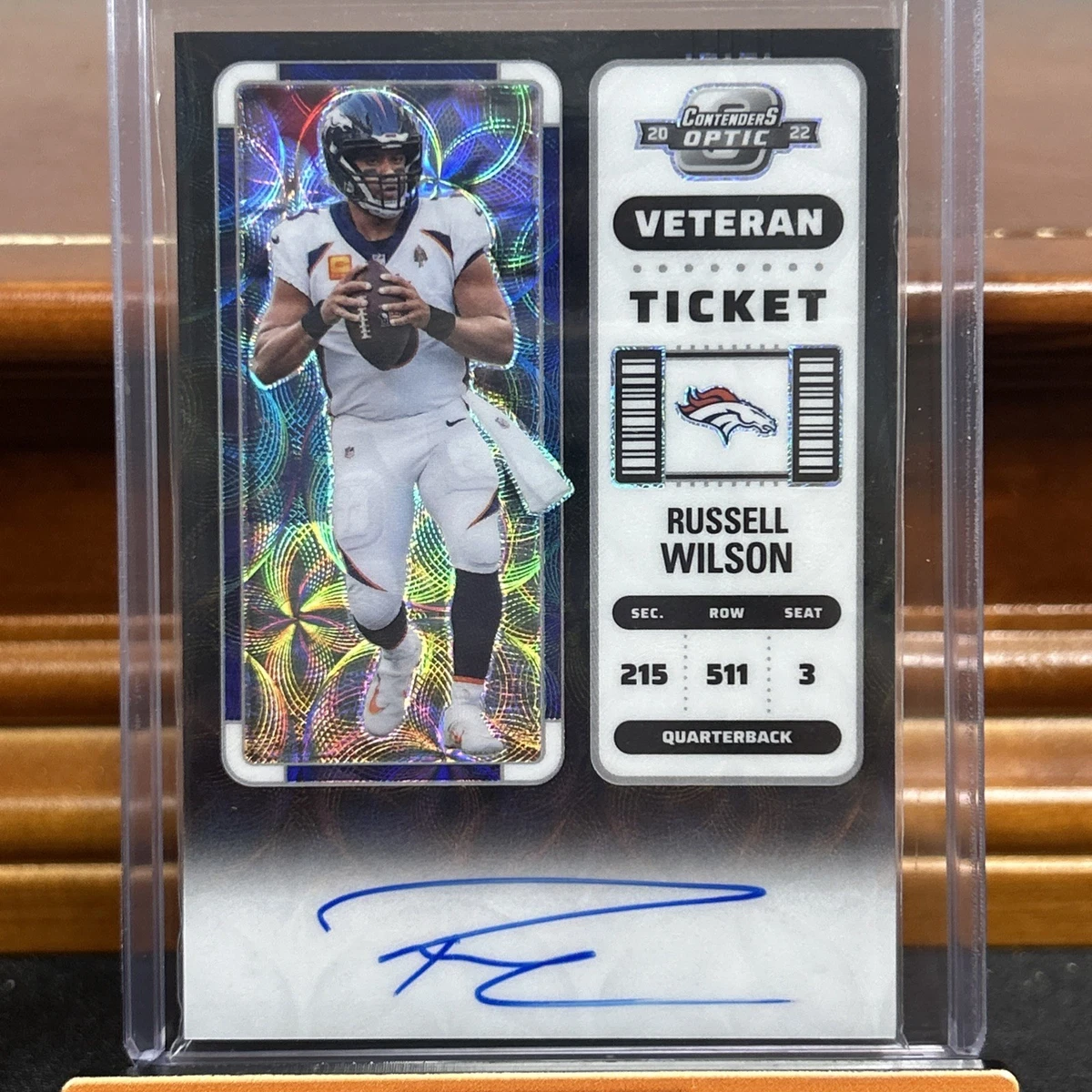 Russell Wilson Autograph Football Trading Cards for sale | eBay