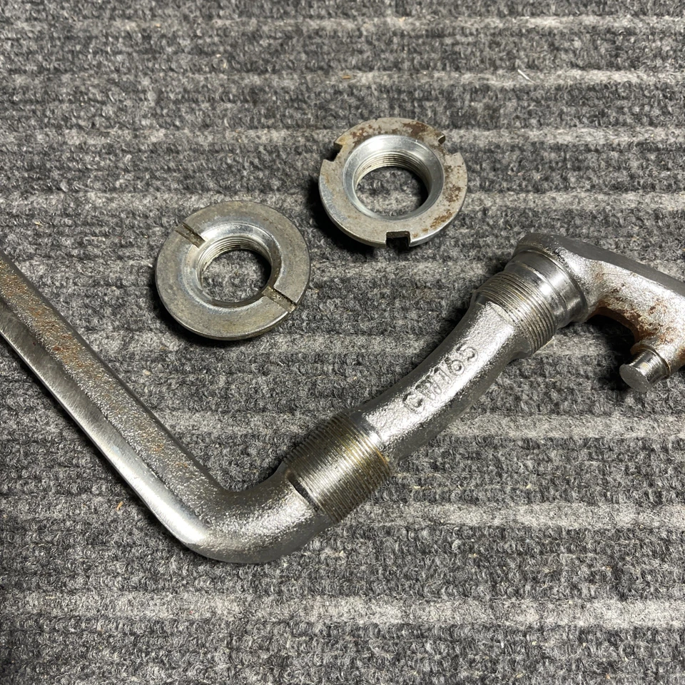 复古 GT Dyno VFR BMX CW 165 1 件套曲柄套装 165 毫米 老/中学 BMX 1990 年代 — 第 4/4 张图片