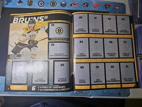 24-25 Topps Hockey Sticker Book 🚨🚨🚨 + 10 Stickers to Start Your Collection - Picture 15 of 15