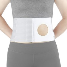 Adjustable Ostomy Hernia Belt - Breathable Stoma Support Belt for Colostomy