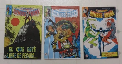 EL Asombroso Hombre Araña #357, 377, & 386 Mexican Marvel LOW GRADE F- - Image 1 of 4