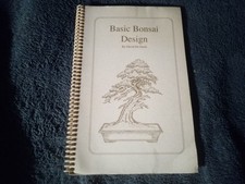 BASIC BONSAI DESIGN By De David Groot SIGNED EDITION RARE GOOD SPIRAL BOOK