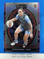 2025 #14 Te-Hina Paopao Panini Select WNBA Future Insert RC Dream