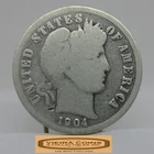 1904 Barber Silver Dime, 90% Silver - #C58668NQ