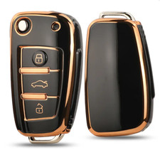 Schutzh&uuml;lle Case Cover  f&uuml;r Audi Schl&uuml;ssel A1 A3 A4 A6 Q2 Q3 Q7 R8 TT