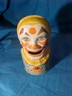 Original 1930s CLOWN HEAD Tin Litho TOY MECHANICAL BANK By J.CHEIN