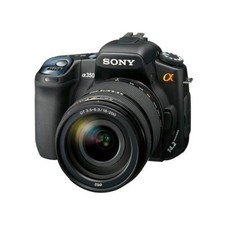 Sony 350 DSLR Camera Kit with 18x Zoom, 1-Year Warranty, Excellent Used Conditi
