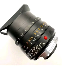 Leica Summilux-M 35mm/F1.4 ASPH/ FLE Black Lens Germany #11663