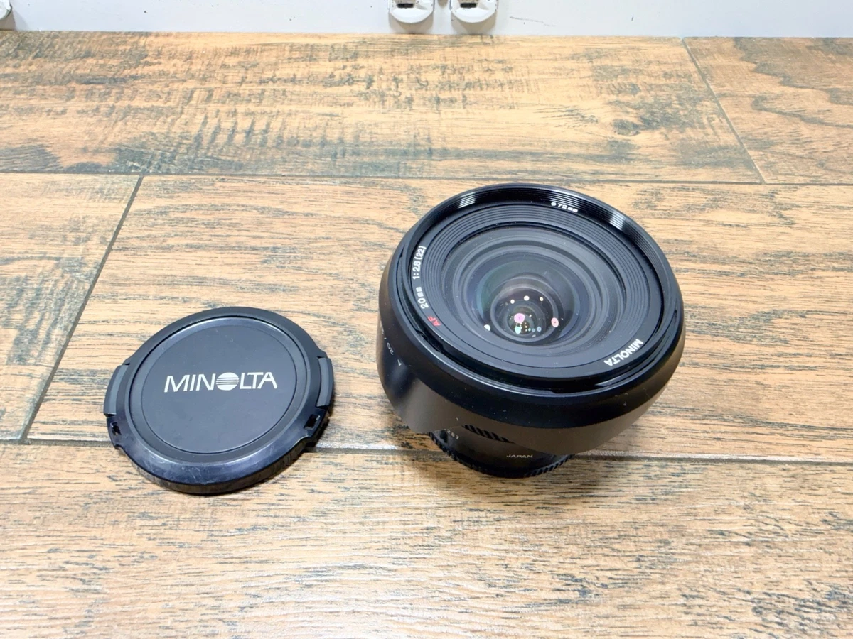 Minolta f/2.8 Camera Lenses 20mm Focal for sale | eBay