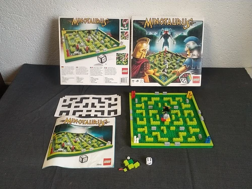 LEGO GAMES Set 3841 MINOTAURUS COMPLETE Box + Liv Notice Offered!!!!!!
