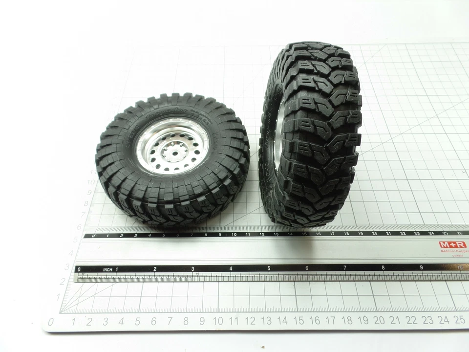 Axial SCX10 II AX12019 AXI43003 Radsatz 1.9 Maxxis Trepador R35 110x35 mm AX3® - Bild 2 von 2