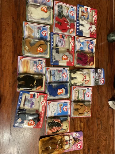 Lot Of 13 Vintage McDonald’s Beanie Babies New In Package