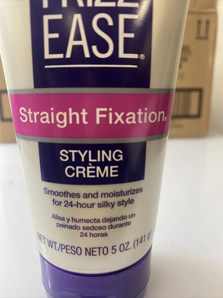 Крем для укладки волос John Frieda 24 Hour Silky Style Frizz-Ease Straight Fixation 5 унций - Изображение 4 из 4