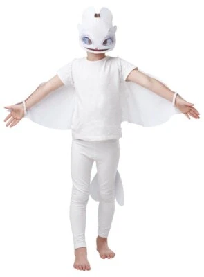 RUBIES Addomesticare facilmente il drago - Glow Ali & Maschera - Luminoso Glow in the