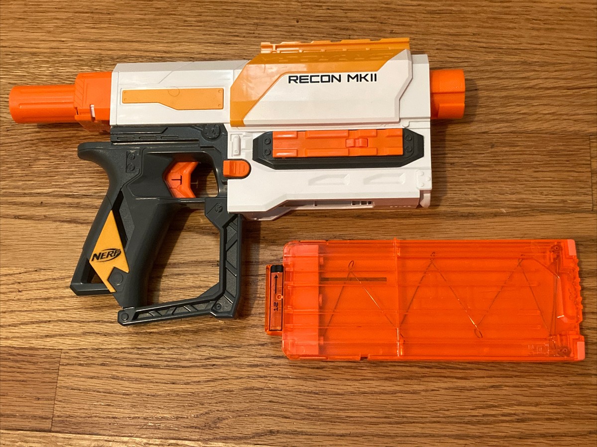 NERF Modulus RECON MKII Dart Gun Blaster w/ 12 Round Magazine Clip