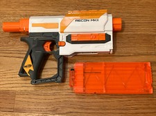 NERF Modulus RECON MKII Dart Gun Blaster w/ 12 Round Magazine Clip Works Great