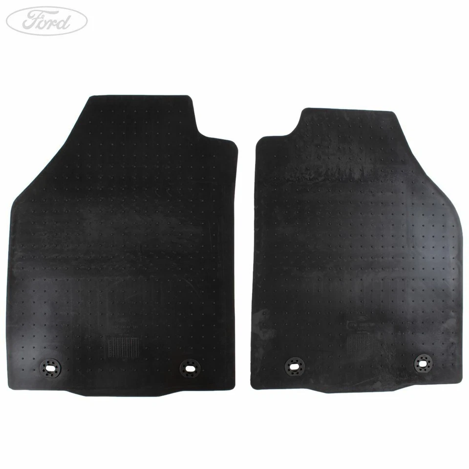 Genuine Ford Transit Connect Front Rubber Contoured Floor Mats 2002-2013 1685505 - Image 2 of 4
