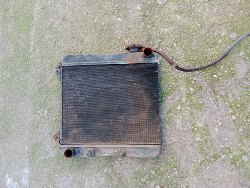 radiatore motore completo di elettroventola FIAT 128