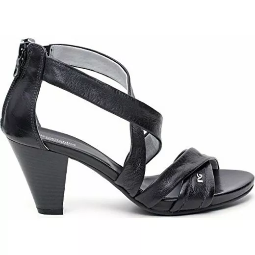 NERO GIARDINI sandalo donna in pelle tacco 6.5 cm P512780D