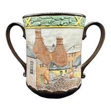 VINTAGE ROYAL DOULTON COLLECTORS CLUB LOVING CUP / TANKARD *D6696 EXCLUSIVE*