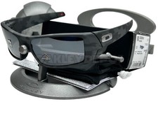       OAKLEY GASCAN 09014 MATTE BLACK CAM0/PRIZM BLACK POLARIZED SUNGLASSES 141 