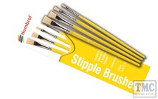 AG4306 Humbrol Stipple Brush Pack