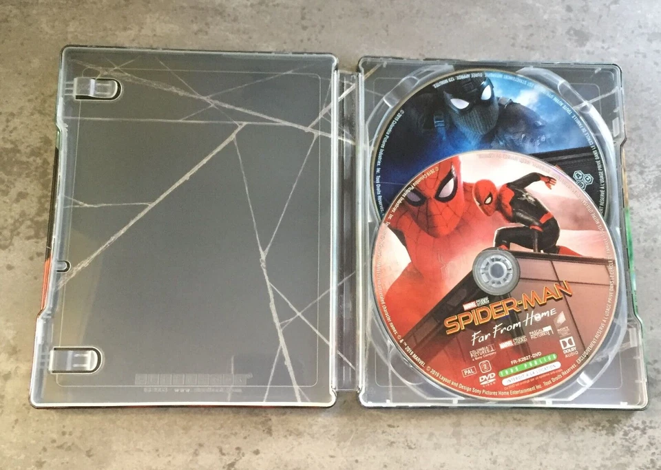 Spider-Man: Far from Home Blu-Ray + DVD Exclusive Limited Edition Steelbook - Image 4 of 4