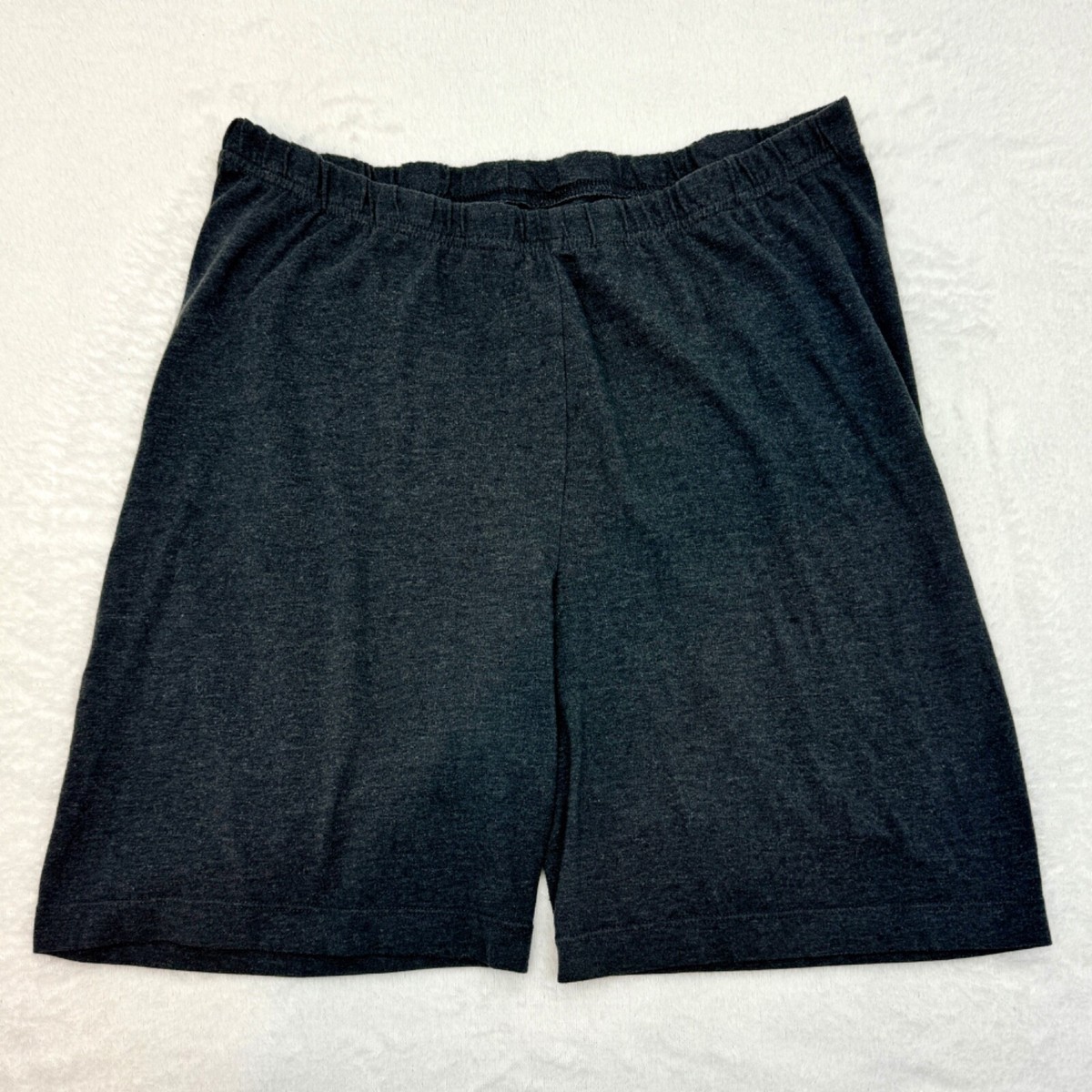 Old Navy Bike Short Elastic Waistband OLX Hi Ri Women XL Gray