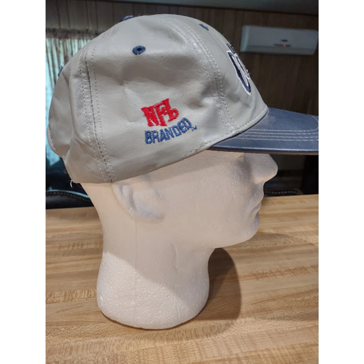 Dallas cowboys leather cap cheap