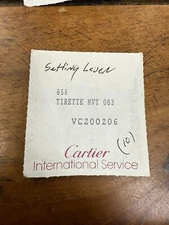Genuine New Cartier Setting Lever for Movement 083 83 Part# VC200206