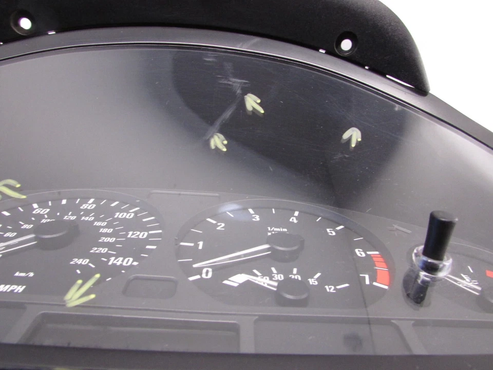 Cuadro de instrumentos velocímetro BMW 325IC 318I 325I 328I 1994-1995 FABRICANTE DE EQUIPOS ORIGINALES 1036017005 Foto 3 de 4