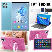10.1" WIFI Tablet Android Kid Boy Girl Tablets Pad 32G HD Quad-Core Dual Camera