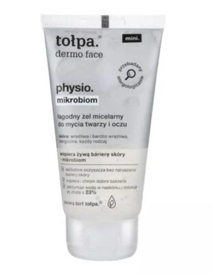 TOŁPA Tolpa Physio Microbiom, micellar gel for washing face and eyes,75 ml