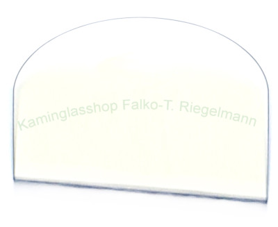 ROBAX -Kaminglas, passend für LEDA  Brüssel 462 x 265 mm