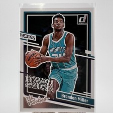 2023-24 Donruss Red Back Brandon Miller “The Rookies” RC 🔥Charlotte Hornets