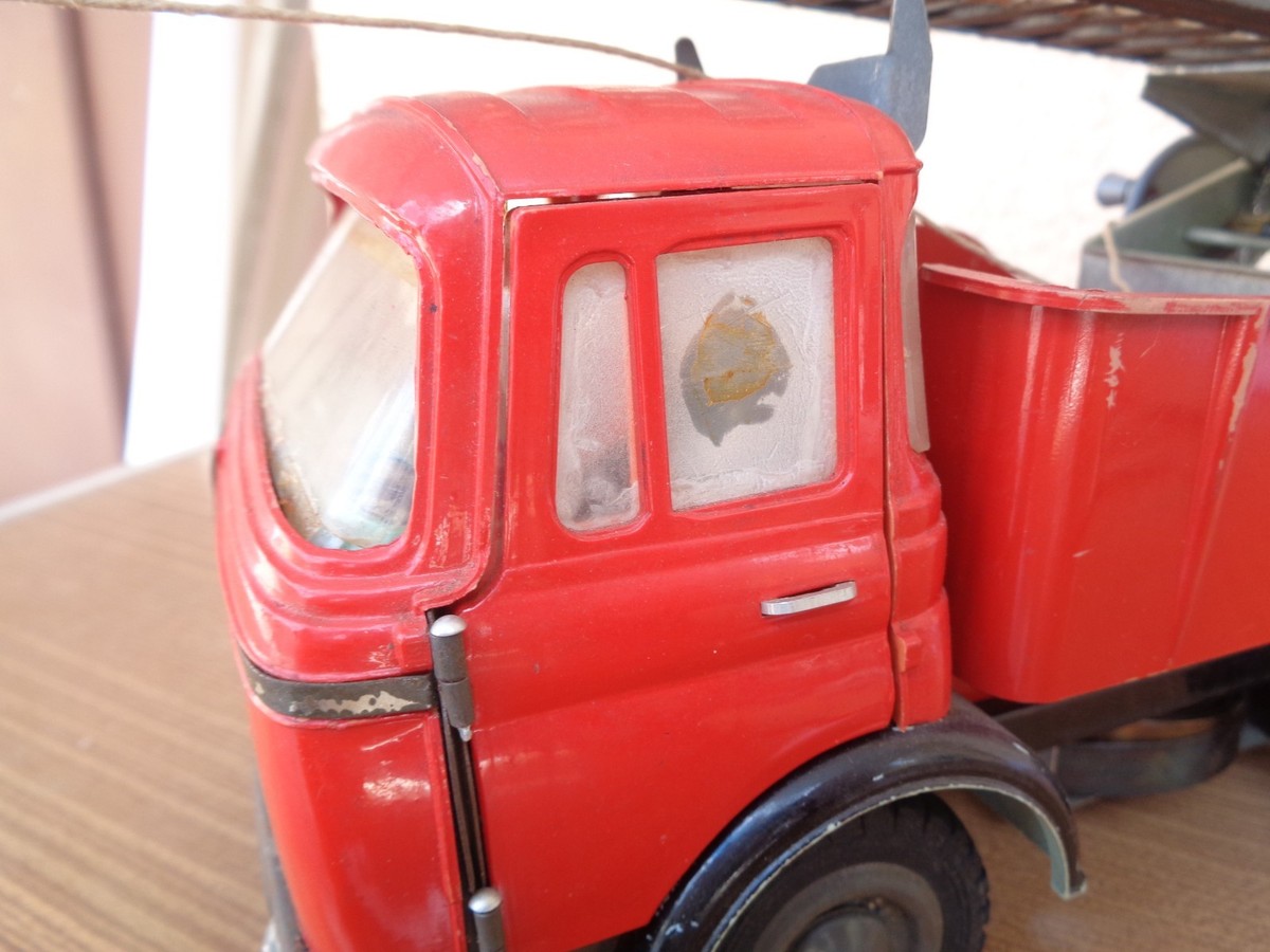 Ancien Camion Berliet Gak en Fer / Plastique Pompier Grande échelle MONT BLANC | eBay