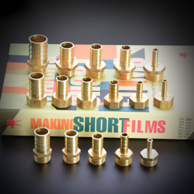 Barb Messing Schlauchverbinder Fittings Gewindegröße 1/2  3/4  1  1.2'' 1.5'' 2 