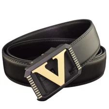 Luxury Designer V Belt Men Women Buckle Waist Strap Belt for Jeans Waistband