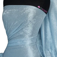 Crushed Velvet Craft Dress Upholstery Velour Fabric By Tia Knight Q156