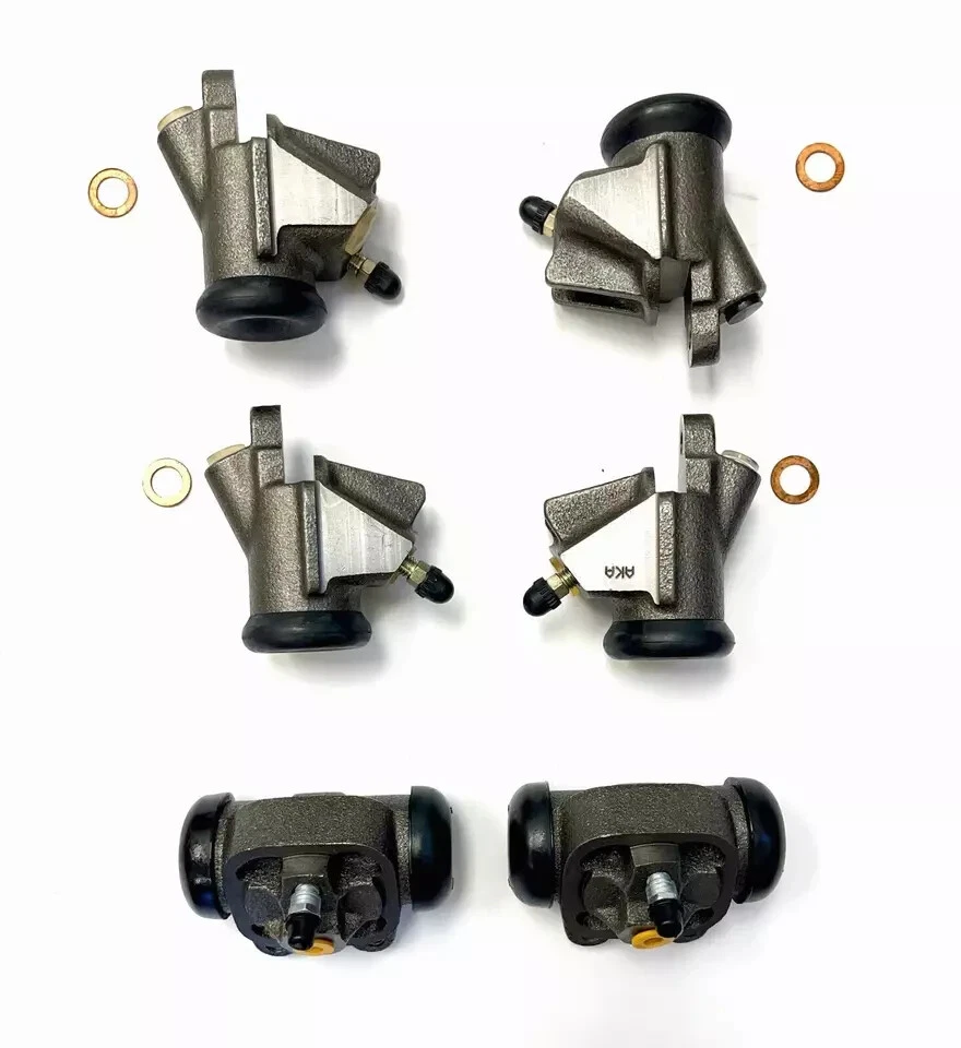 For 1956-1958 Chrysler Front & Rear Right/Left Brake Wheel Cylinder Set Of 6 - Image 4 of 4