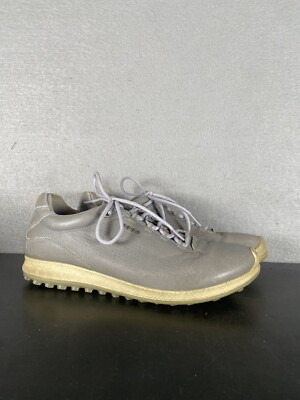 Ecco Biom Natural Motion Spikeless Golf Shoes Women Sz 8.5 EU 39 Yak Leather R-7