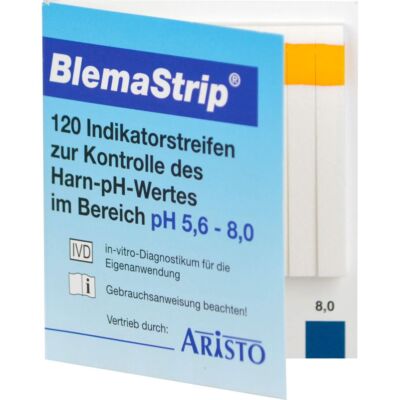 BLEMASTRIP pH 5,6-8,0 Teststreifen 120 St PZN09926733